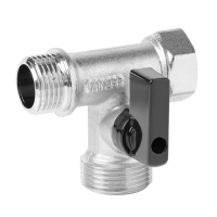 Кран сантехнический Vieir GZRL343, 1/2x3/4x1/2